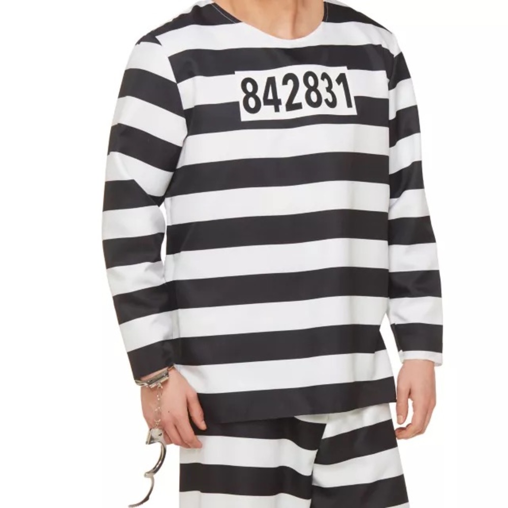 Men’s Halloween Costume Jailbird Spirit